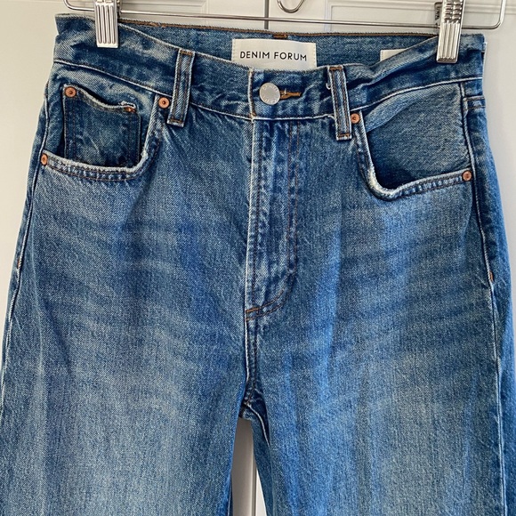 Denim Forum The Farrah Hi-Rise Wide - Picture 5 of 9